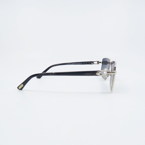 Paul Vosheront PV 632S C2 23KGP Silver/Grey Gradient, Rimless, New Sunglasses. - Picture 7 of 10